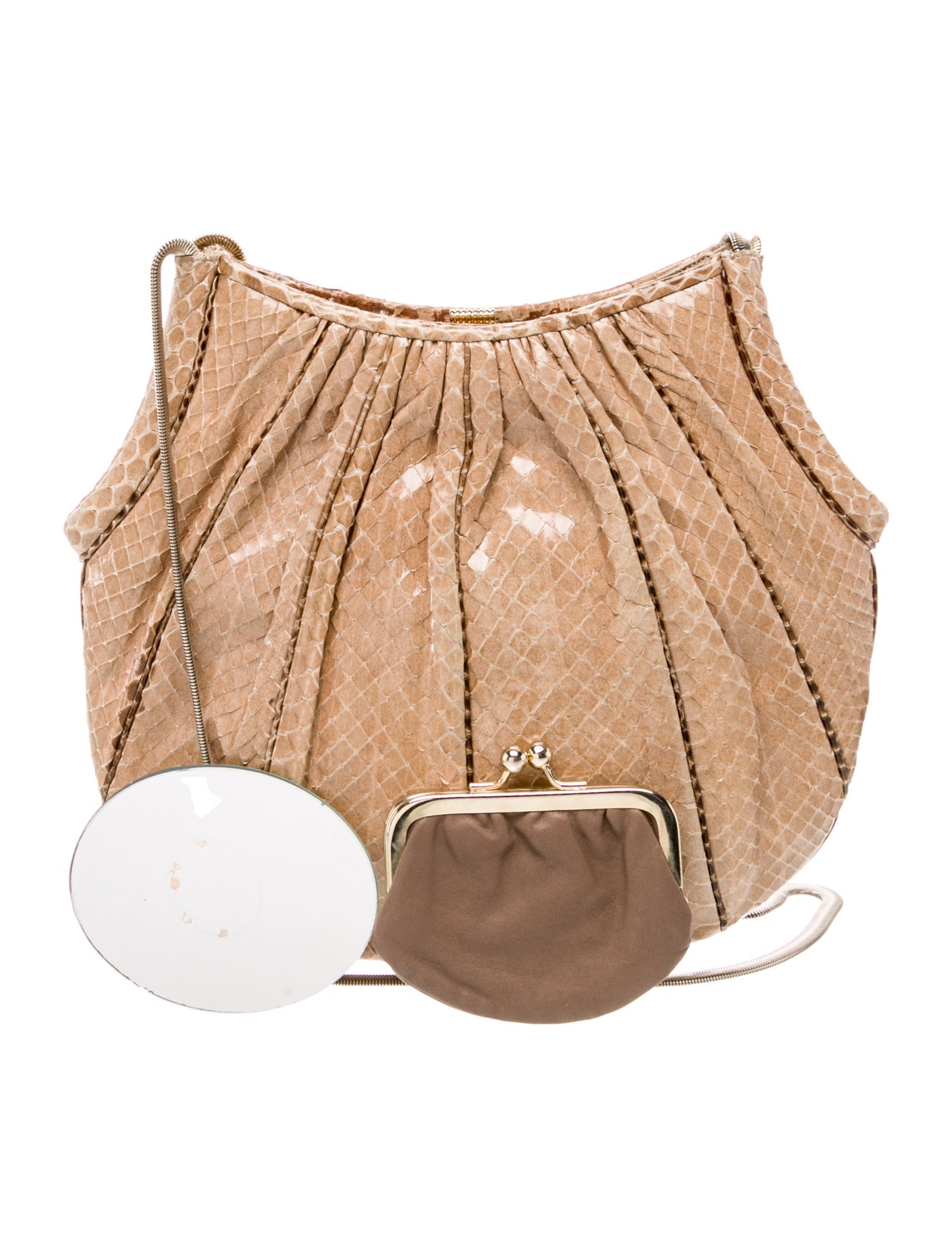 Judith Leiber Python Evening Bag